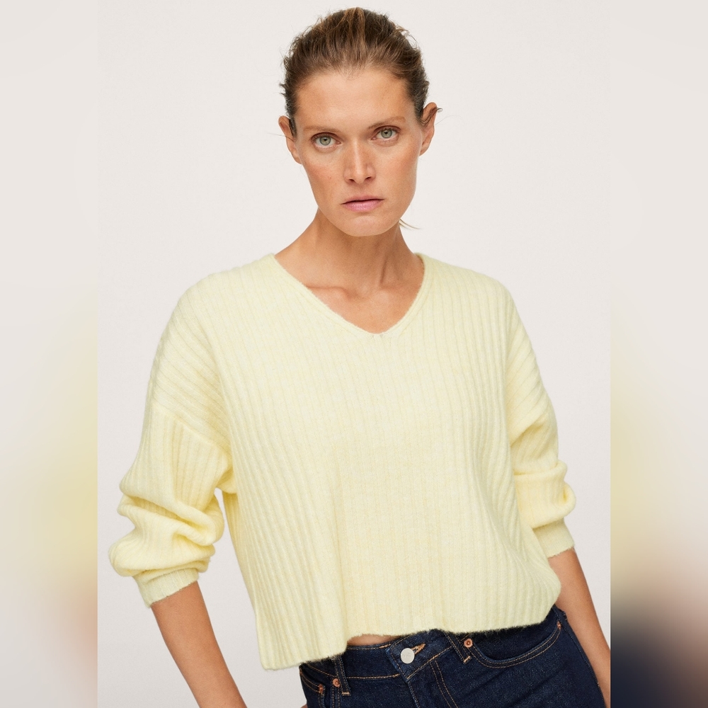 MANGO Ribbed knit sweater - Picture 5 of 5